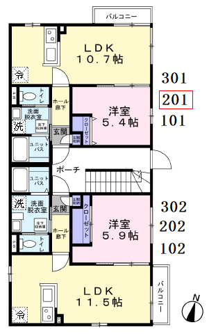 北千住駅 徒歩9分 構造:軽量鉄骨造