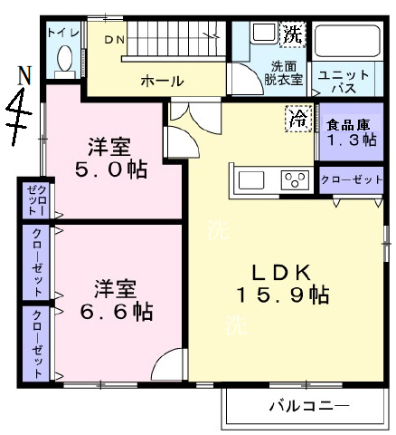 北千住駅 徒歩9分 構造:軽量鉄骨造
