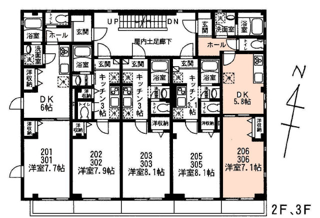 北千住駅 徒歩8分 構造:鉄筋コンクリート造